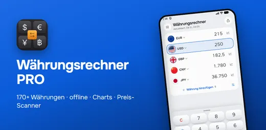 Währungsrechner für Preisschilder