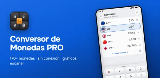 Conversor de monedas para etiquetas de precio