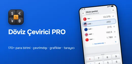 Fiyat etiketleri için döviz çevirici
