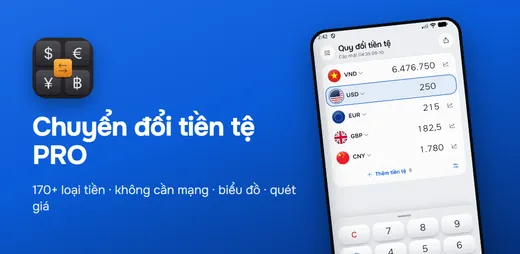 Đổi tiền tệ bằng ảnh bảng giá